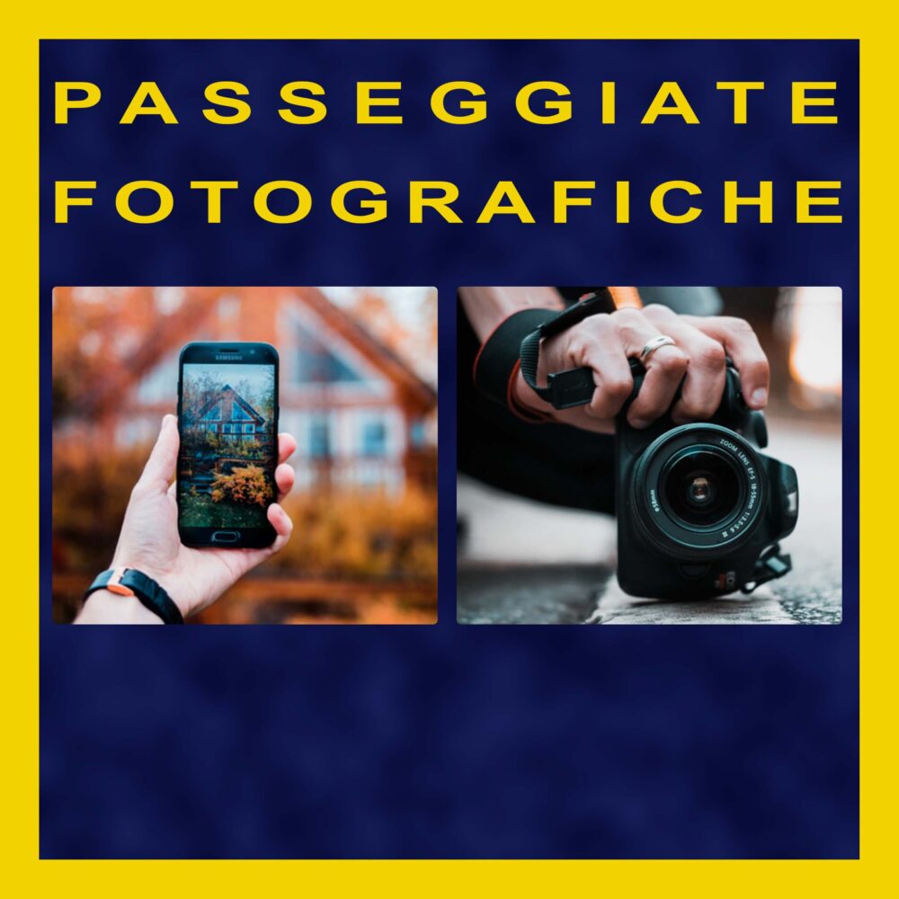 PASSEGGIATE FOTOGRAFICHE-Shooting fotografici in città e revisione online
